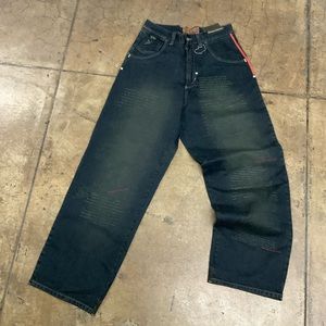 Men's Arme Dk Blue Vintage Denim Pants